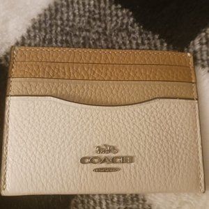 NWT Coach Colorblick Slim ID Card case